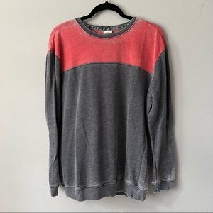 abercrombie two tone sweatshirt